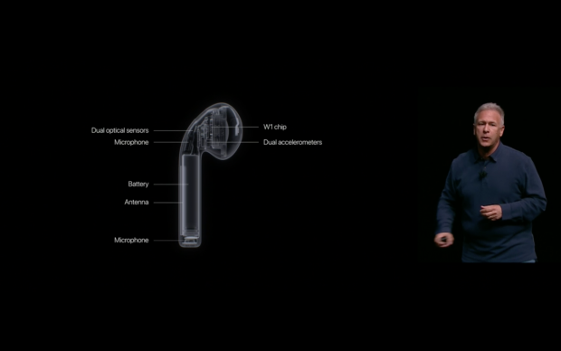 Apple Airpods (Bild: Apple/Screenshot: Golem.de)